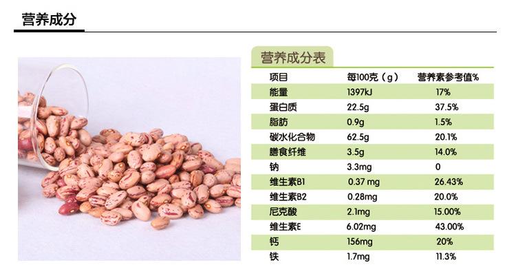 白芸豆与花芸豆营养成分有什么不？（芸豆营养成分）