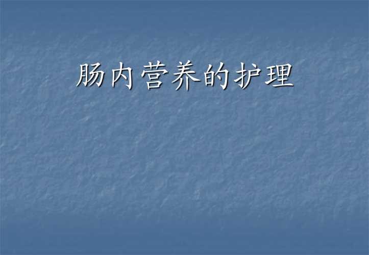 肠内营养会议发言（肠内营养的护理讲课比赛ppt）