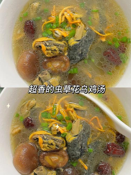 虫草乌鸡营养价值（乌鸡虫草汤的营养价值）