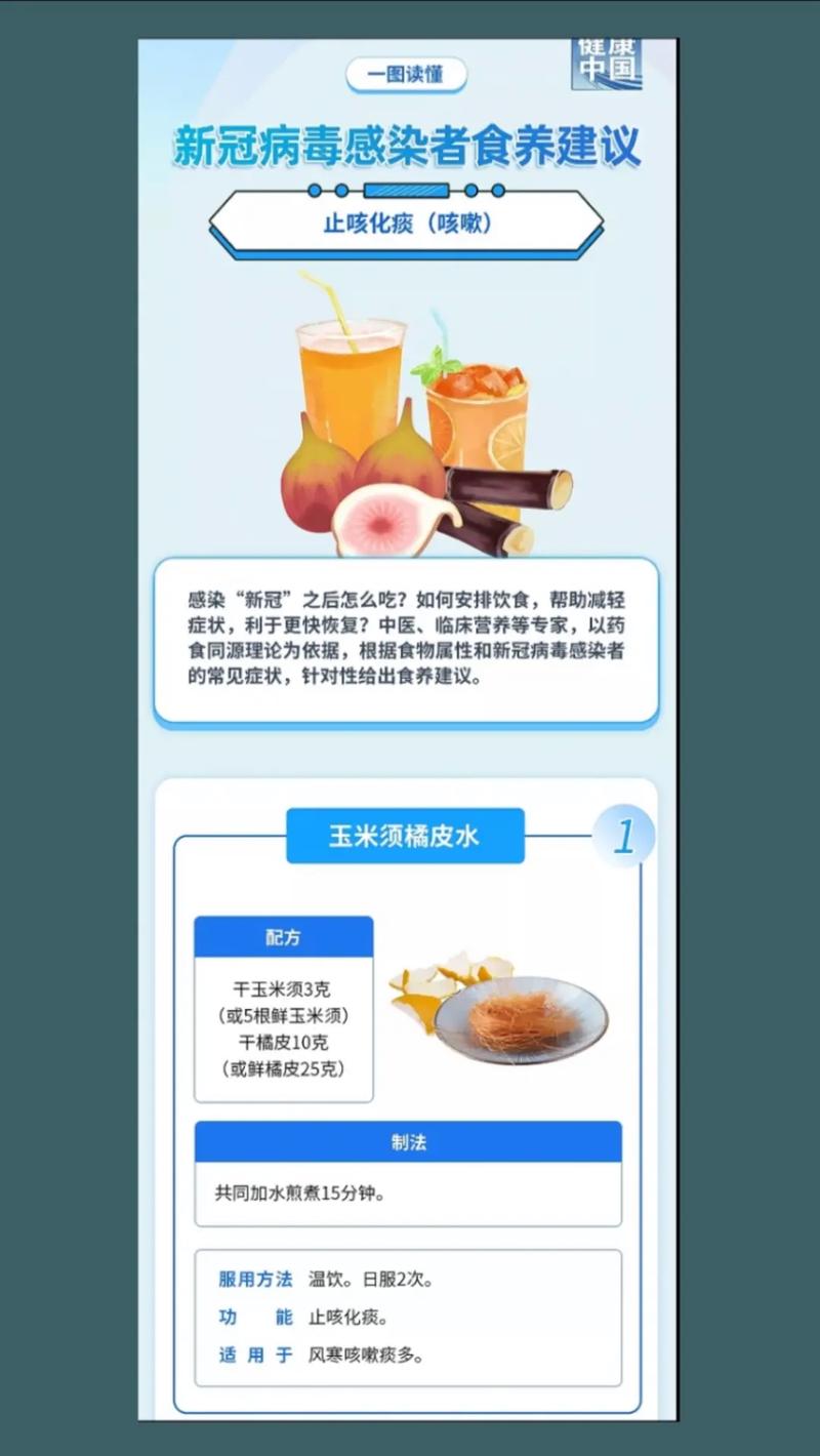 得新冠后营养（新冠饮食营养建议）