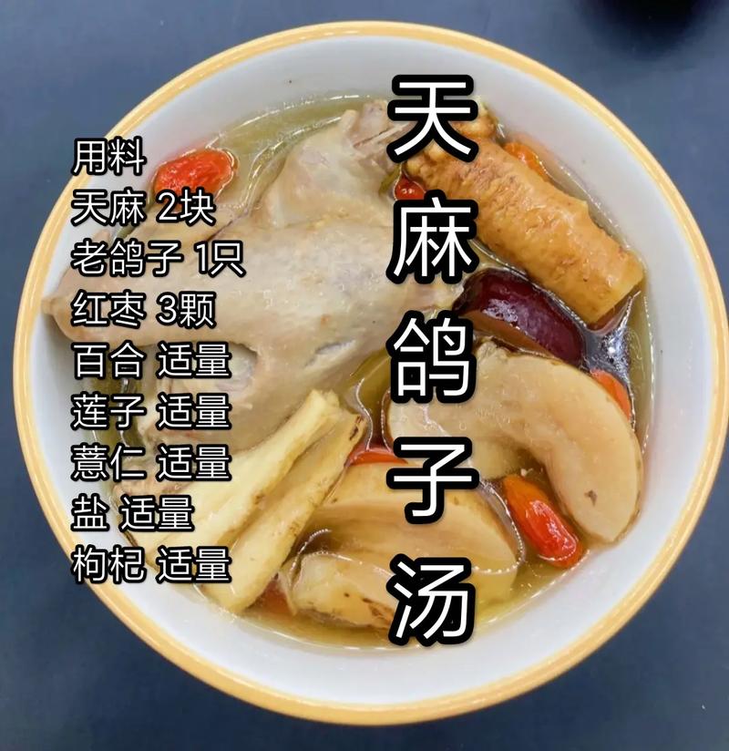 药材蒸鸽子的营养（蒸鸽子功效）