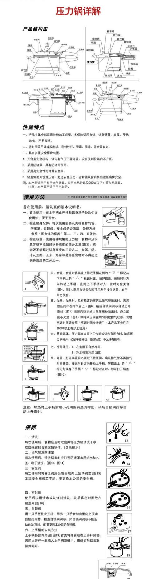 高压锅营养价值（高压锅的主要作用）